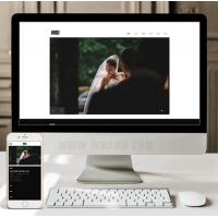 （自适应手机版）响应式风景摄影写真类织梦模板 HTML5个人写真摄影师网站源码下载
