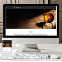 (自适应手机版)响应式高端藏酒酒业酒窖网站织梦模板 HTML5葡萄酒酒业网站源码下载